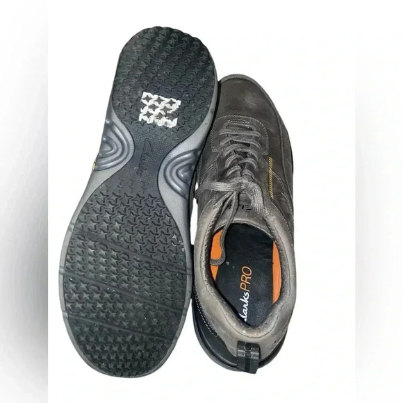 Clarks PRO Lace Sneaker Grey Size 13 - Picture 6 of 6
